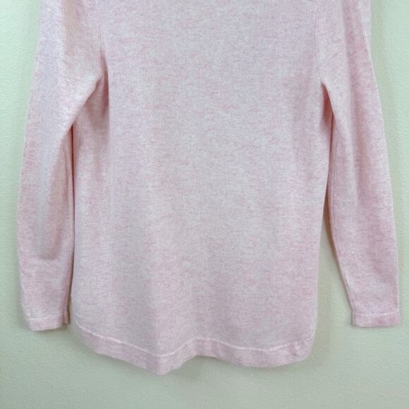 J.CREW Factory 100% Cashmere Soft Pink Open Cardigan Women’s Size S - Picture 9 of 14
